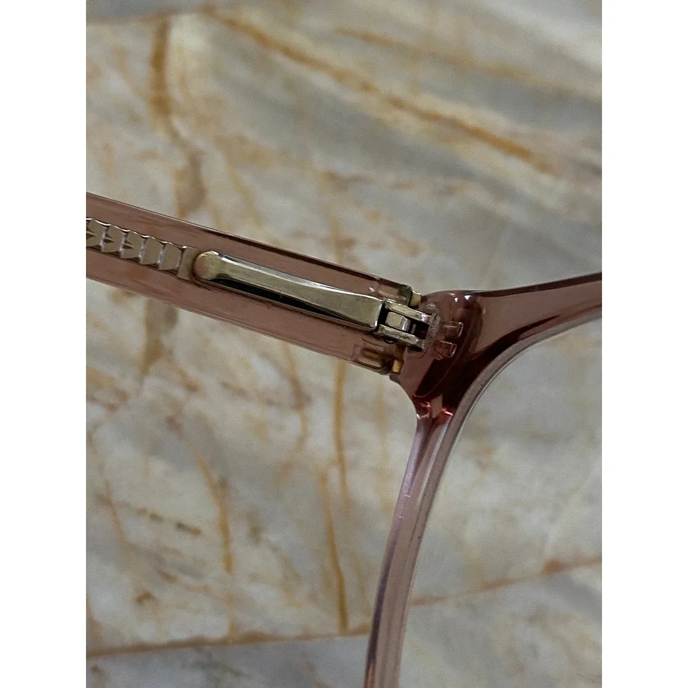 Bio-eyes BE221 Mauve Pink Oval Bifocal Eyeglasses Retro Frames